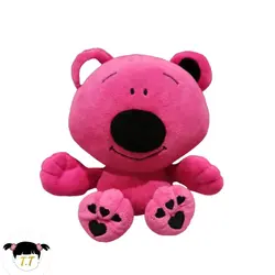 عروسک خرس صورتی کد0026