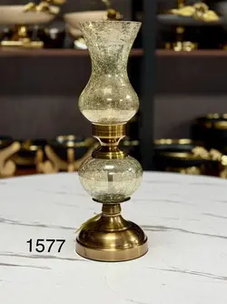 سرویس 5 تیکه پذیرایی فلزی رنگ مشکی نقره ای کد1112