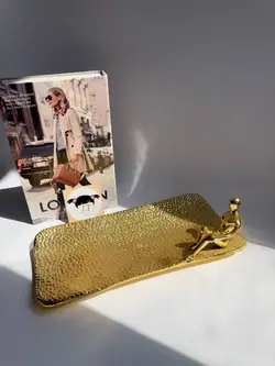 شکلات /آجیل خوری پایه دار فلزی رنگ نقره ای کد7042