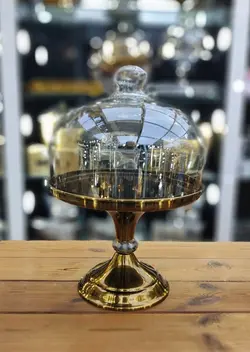 کاپ کیک دربدار رنگ طلایی آنتیک کد5020