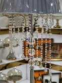 آباژور کنار سالنی کریستال آویز کد0360