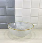 سرویس غذا خوری 33 پارچه سولو لبه طلایی کد008