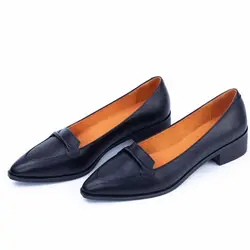 کفش مجلسی دخترانه چرم دیمواستایل (کد300)