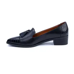 کفش مجلسی زنانه چرم دیمواستایل (کد 301)