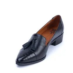 کفش مجلسی زنانه چرم دیمواستایل (کد 301)