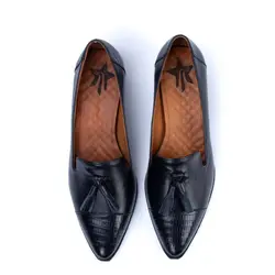 کفش مجلسی زنانه چرم دیمواستایل (کد 301)