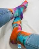 جوراب نایک پنبه ای تای دای چند رنگ