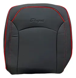 روکش صندلی 207 جنس چرم کربن خط قرمز 2 سال گارانتی