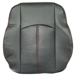 روکش صندلی 207 چرم مشکی دوخت قرمز