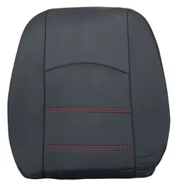 روکش صندلی پژو 207 پارچه ای مشکی دوخت قرمز
