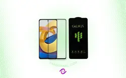 گلس شیشه ای تمام صفحه و فول چسب  کاکتوس موبایل POCO M4 PRO