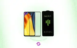 گلس شیشه ای تمام صفحه و فول چسب  کاکتوس موبایل POCO M3 PRO