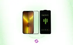 گلس شیشه ای تمام صفحه و فول چسب  کاکتوس موبایل IPHONE 13PRO