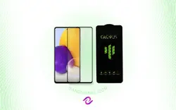 گلس شیشه ای تمام صفحه و فول چسب  کاکتوس موبایل SAMSUNG GALAXY A72