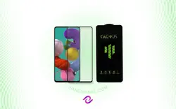 گلس شیشه ای تمام صفحه و فول چسب  کاکتوس موبایل SAMSUNG GALAXY A51
