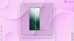 گلس شیشه ای تمام صفحه و فول چسب گوشی شیائومی مدل  xiaomi 14 pro برند ردلیبل