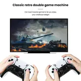 کنسول بازی گیم استیک Game Stick 4K Ultra HD به همراه 2 عدد دسته طرح ps5