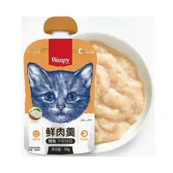 پودینگ بچه گربه ونپی طعم مرغ و ماهی کاد ۹۰ گرم