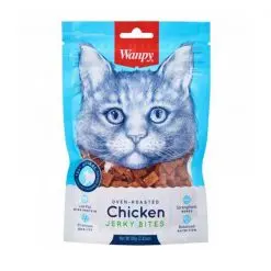تشویقی گربه ونپی ۸۰ گرمی Chicken Jerky Bites