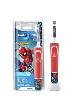 مسواک برقی بچگانه Oral-B مدل D100 طرح مردعنبکوتی