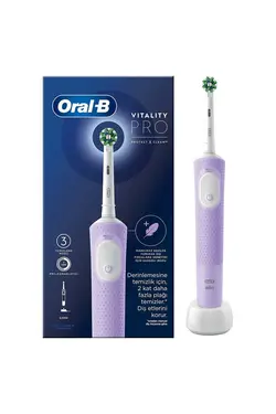 مسواک برقی Oral-B مدل Vitality Pro رنگ یاسی