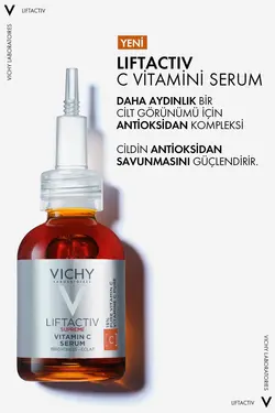 سرم آنتی اکسیدان روشن کننده ویشی مدل Liftactiv مقدار ۲۰ میلی