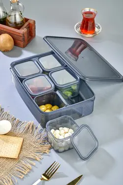 ست ۶ تکه ظروف نگهداری صبحانه Stile Cucina کد SC-152425369833