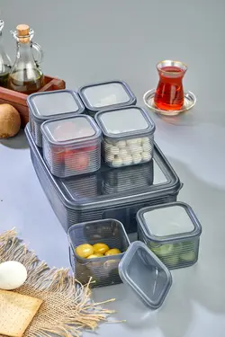 ست ۶ تکه ظروف نگهداری صبحانه Stile Cucina کد SC-152425369833