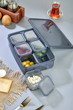 ست ۶ تکه ظروف نگهداری صبحانه Stile Cucina کد SC-152425369833