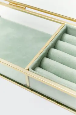 جعبه جواهرات مخملی Stradivarius کد 9240