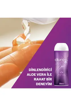 ژل روان کننده آلوئه ورا Durex حجم ۲۰۰ میلی لیتر