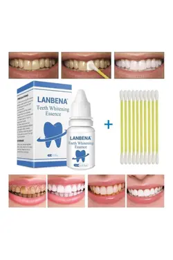 مایع اسانس سفید کننده دندان LANBENA
