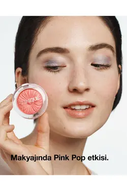 رژگونه کلینیک مدل چیک پاپ رنگ Pink Pop