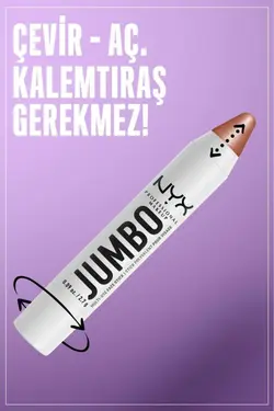 هایلایتر NYX مدل Jumbo رنگ Blueberry Muffin