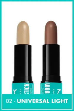 کانتور و هایلایتر NYX مدل Wonder Stick رنگ Universal Light