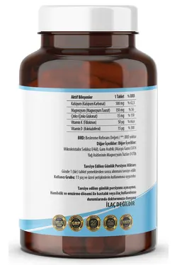 قرص کلسیم منیزیم روی Ncs – بسته 120 عددی