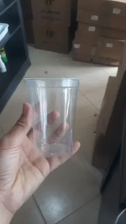 لیوان ایس پک یکبار مصرف ۴۰۰ سی سی با درب حبابی(صنایع خوزستان) (کارتن ۶۰۰تایی)