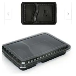 ظرف یکبار مصرف بسته بندی ۴۰۰۰ سی سی با درب پلمپ(دی پک)(کارتن ۵۰تایی)