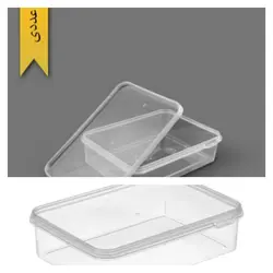 ظرف ماکروویوی یکبار مصرف سایز ۶۷۵ سی سی (کارتن ۱۵۰ تایی)