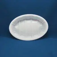 دیس پلاستیک کبابی یکبار مصرف گود کوچک (احدی) (بسته ۲۰۰ عددی)