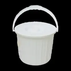 سطل ماست یکبار مصرف دسته دار۲ کیلویی با درب (بسته ۲۴ تایی)