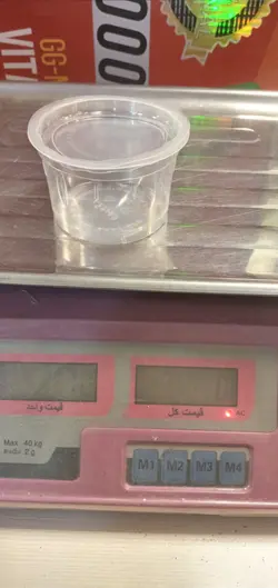 ظرف یکبار مصرف ۲۰۰ سی سی بستنی با درب(بسته ۳۰۰ تایی)