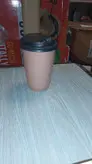 لیوان دو جداره کاغذی با درب سایز ۳۶۰ (بسته ۵۰ عددی)