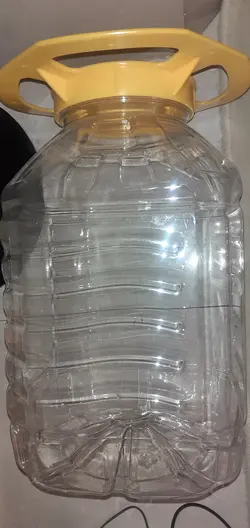 ظرف پلاستیکی ۱۰۰۰۰ سی سی مخصوص ترشی و زیتون با درب فلکه(بسته ۱۵ تایی)