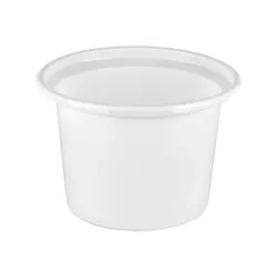 ظرف سطل ماستی ۱۷۰۰ سی سی یکبار مصرف با درب (خویدک) (بسته ۲۵۰ تایی)