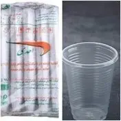 چنگال کریستال ساده(جنس ضعیف) یکبارمصرف (کارتن ۲۰۰۰ تایی)