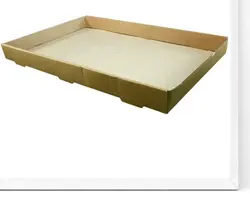 سینی غذا سه پرس برای ظرف فوم (بسته ۱۰۰ عدد)