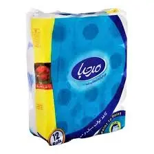 دستمال کاغذی دلسی ۱۲ قلو (باکس ۴ تایی)