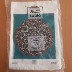 کیسه نایلون دسته موزی ۱۰۰ عددی ۲۲×۳۲(کوالا)(کارتن ۳۰ بسته)