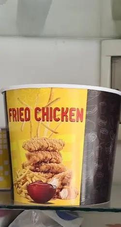 سطل سوخاری سایز ۱۰۰انس(۱۲۰۰ گرمی) (کارتن ۲۰۰ تایی)(پخش جعبه پیتزا و ظرف یکبار مصرف )